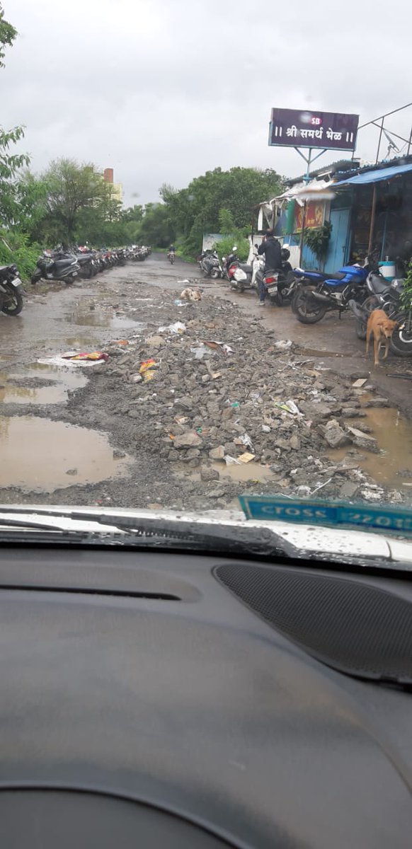 NikhilKhemka's tweet photo. @chitraaum Request you to ask a part of ur media team to cover the road condition at Hinjewadi phase 2 behind Wipro circle in pune which leads to Saarrthi Sovereign society...... Please help... https://t.co/sEVjDIEfvw