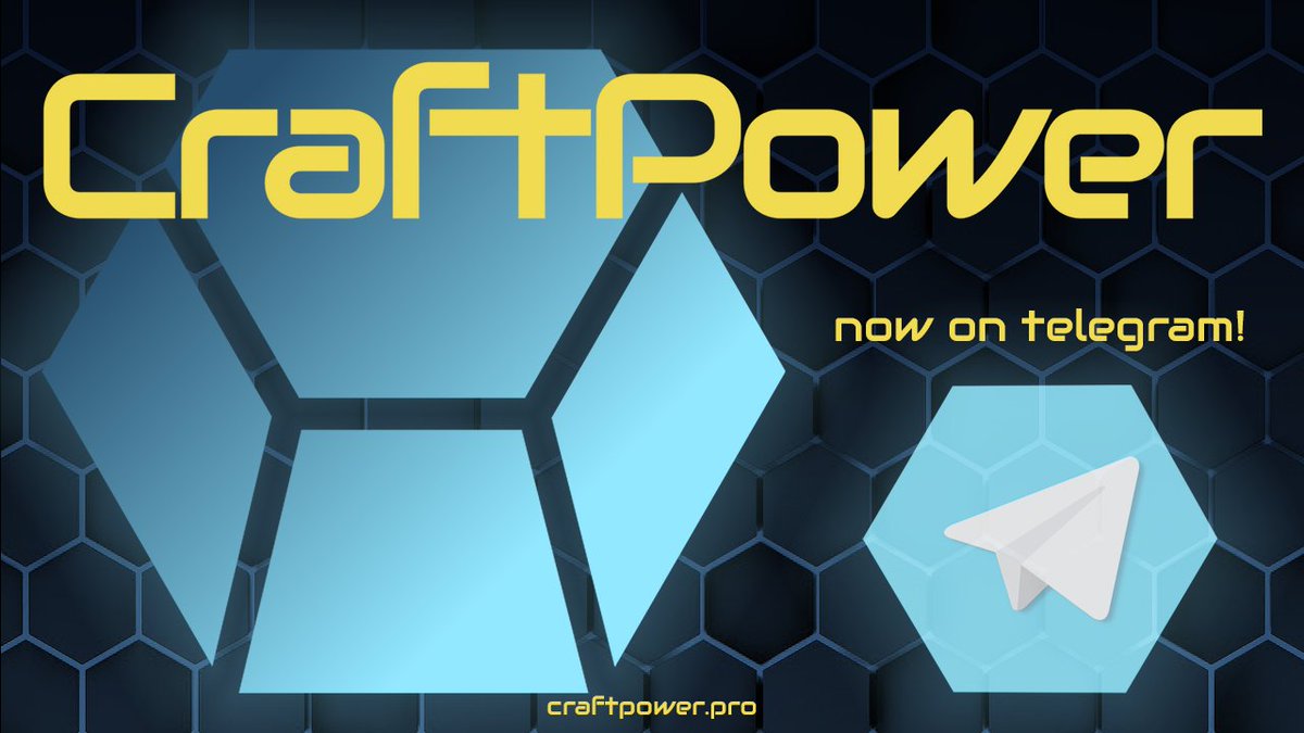 CraftPowerPro's tweet photo. Interested in learning more about #Craftpower ??

We have a team to answer all your questions 👩🏼💻🧑🏽💻
 
Telegram: https://t.co/N1G4I0SuSQ https://t.co/wOjq670DXC
