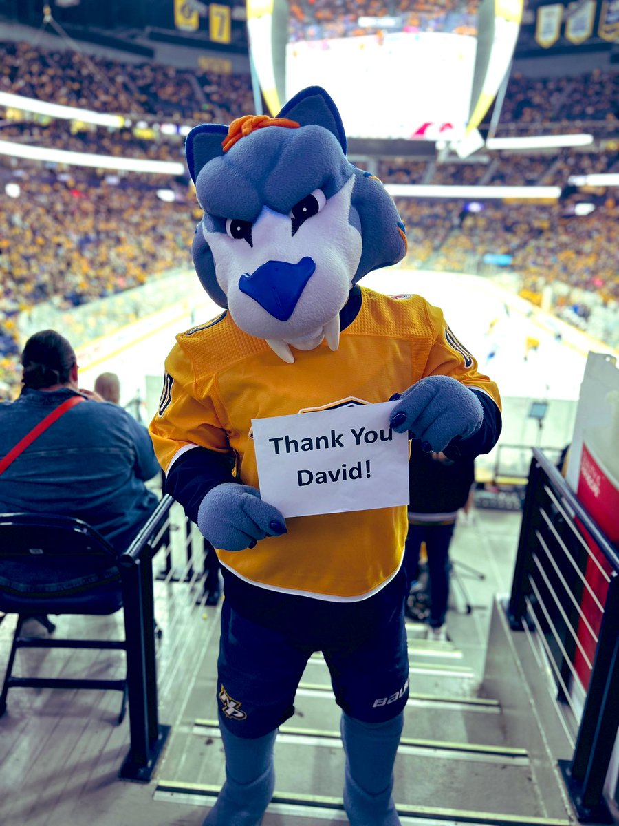 Gnash00's tweet photo. Tonight was David Poile’s last game as a GM. I want to thank him for always making me feel like I was just as important as anyone of the players.  Every employee had a huge role in the success of the team in his eyes. He brought a family feel to the organization. Thank You David. https://t.co/PGvc5AdPOA