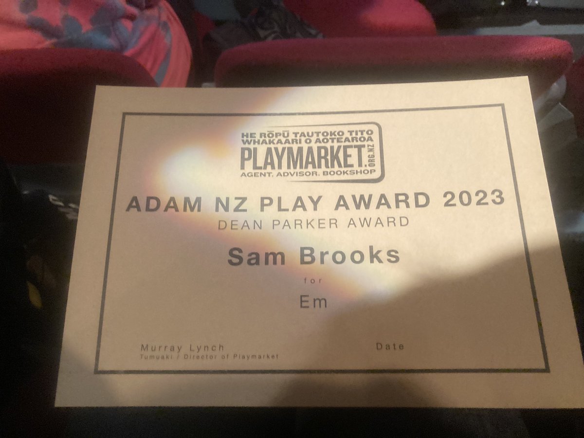 i won something!