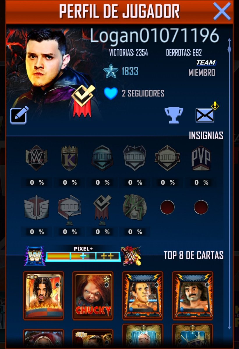 unrandom15_XD's tweet photo. @SuperCard_ESP Busco un team muy activo que me acepte 
Abandone el juego por un tiempo y me perdi de mucho soy píxel pero soy muy activo ahora que volvi https://t.co/OmyGWewDr0