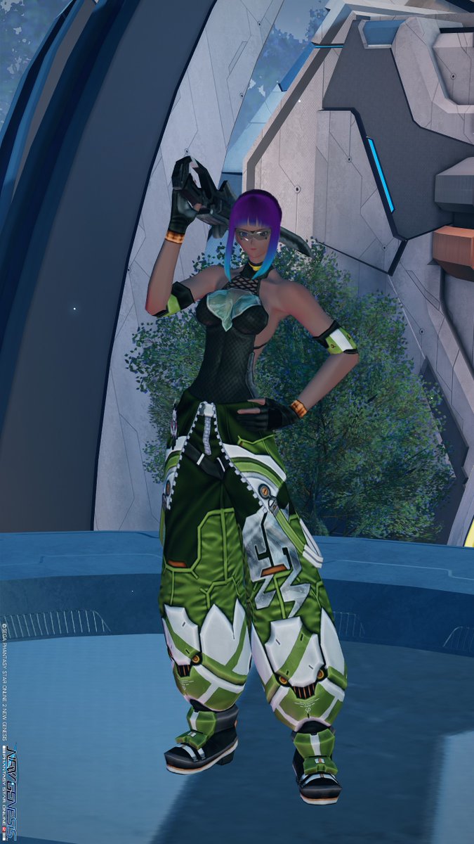 XanTheMinion's tweet photo. Is this cheating using an old outfit? Maybe, but I'm still ready for Slayer when I play with it next week. #PSO2NGS #RappyMail #PSO2NGSSlayerSZN https://t.co/Eq10d7eVJL