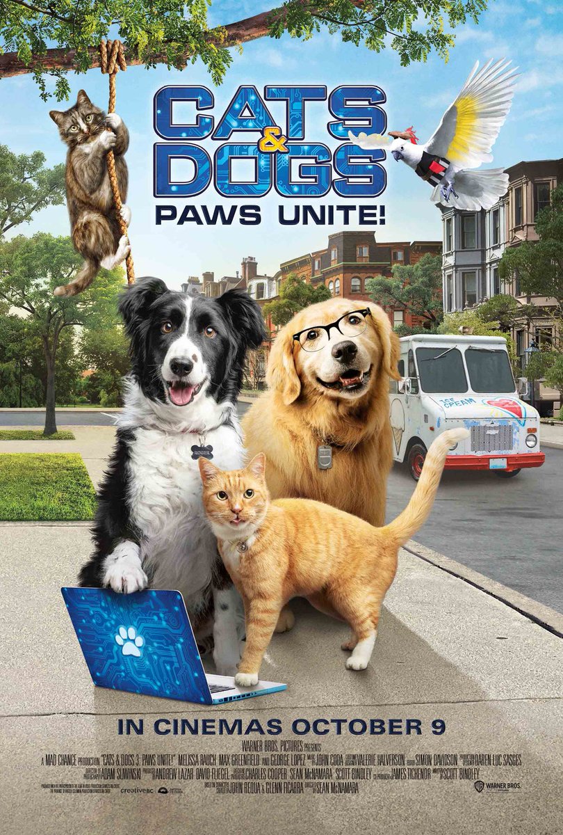 AriBotero's tweet photo. #AriDatosDePelícula #CatsAndDogs3 @La_Banda_VIP #WarnerBros 
En esta ocasión la protagonista será Gwen en "Como Perros y Gatos 3: Patas unidas! o
            
    "Cats &amp; Dogs 3: Paws Unite!" (2020) https://t.co/VhpONFnhaW