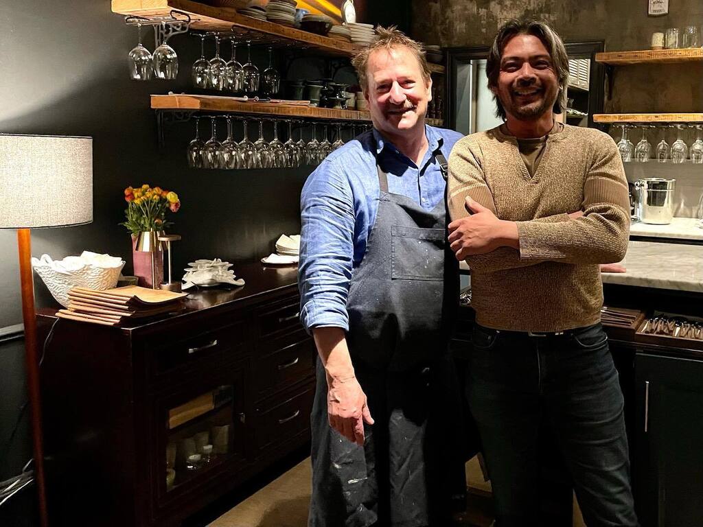 markestrella's tweet photo. • madcap •

Saw a familiar face at last night’s date night with @rebekah.pierce.330. Familiar as in an OG #IronChef winner, @rschef!👨‍🍳 

Thank you for a great eats &amp; hospitality, chef &amp; @madcapmarin.

#Michelin https://t.co/jWpQA2cMyW https://t.co/jtbGgXt9I3