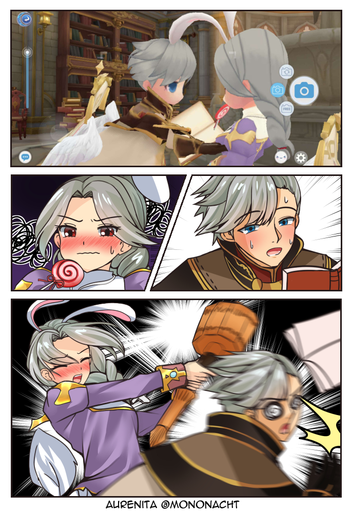 majolicha's tweet photo. #ragnarokorigin #roorigin #comic #fanart so... there is a bug in oracle quest when the students should be kneeling instead of standing https://t.co/CG8Rxg9d8B