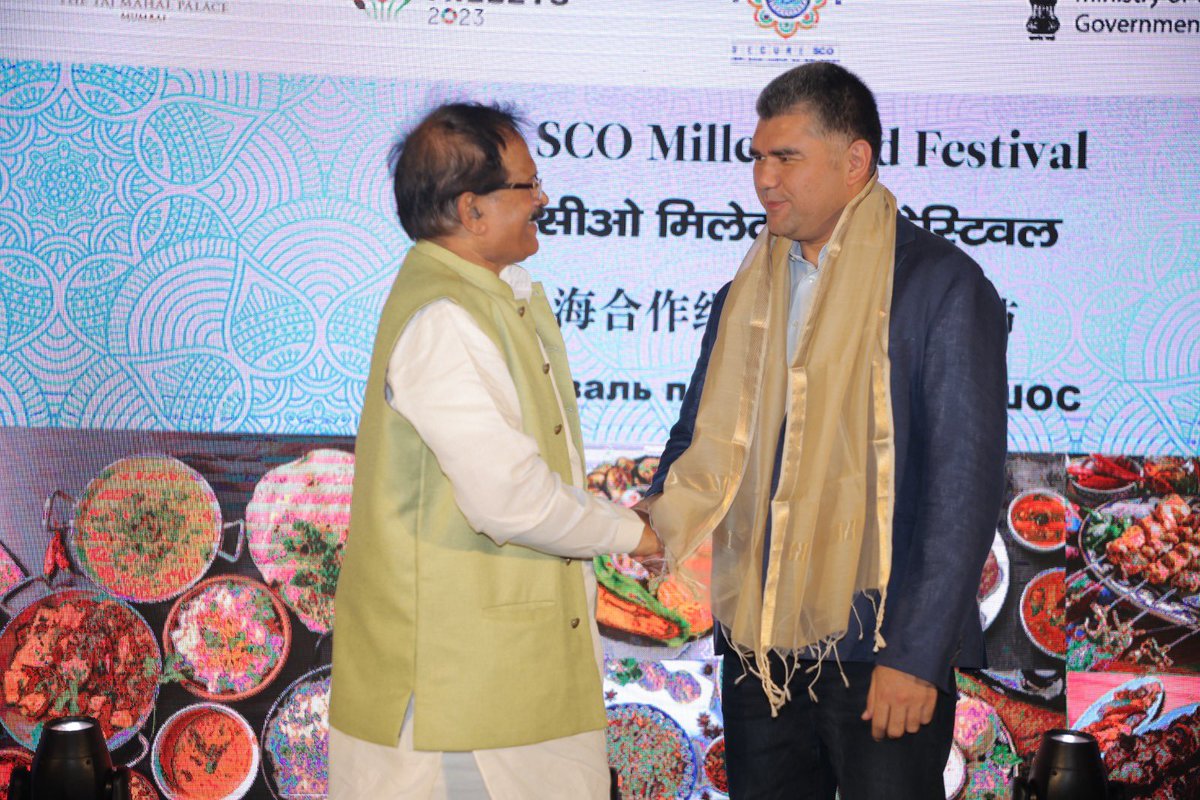 Ministry of Tourism on Twitter "The SCO Millet food festival commences