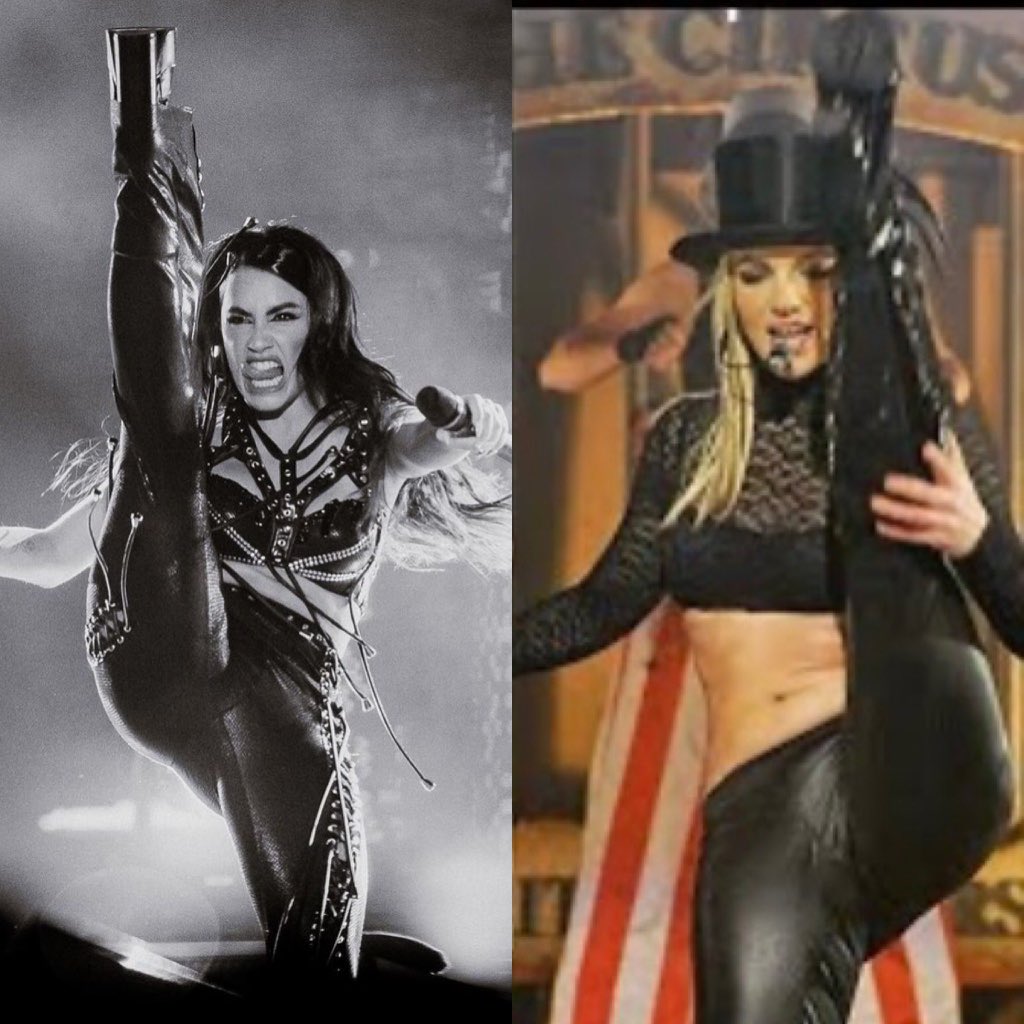 dangerousbrava's tweet photo. Y después sigue “Bailo como Britney, visto como Cher”. En el video, Lali utiliza un vestido muy similar al Bob Mackie que Cher usó por 1978. Que baila como Britney no hay que no aclararlo.

En general el video y la canción tienen esa vibra de los 2000s a los que Lali apuntaba https://t.co/JlcuFxEEuV