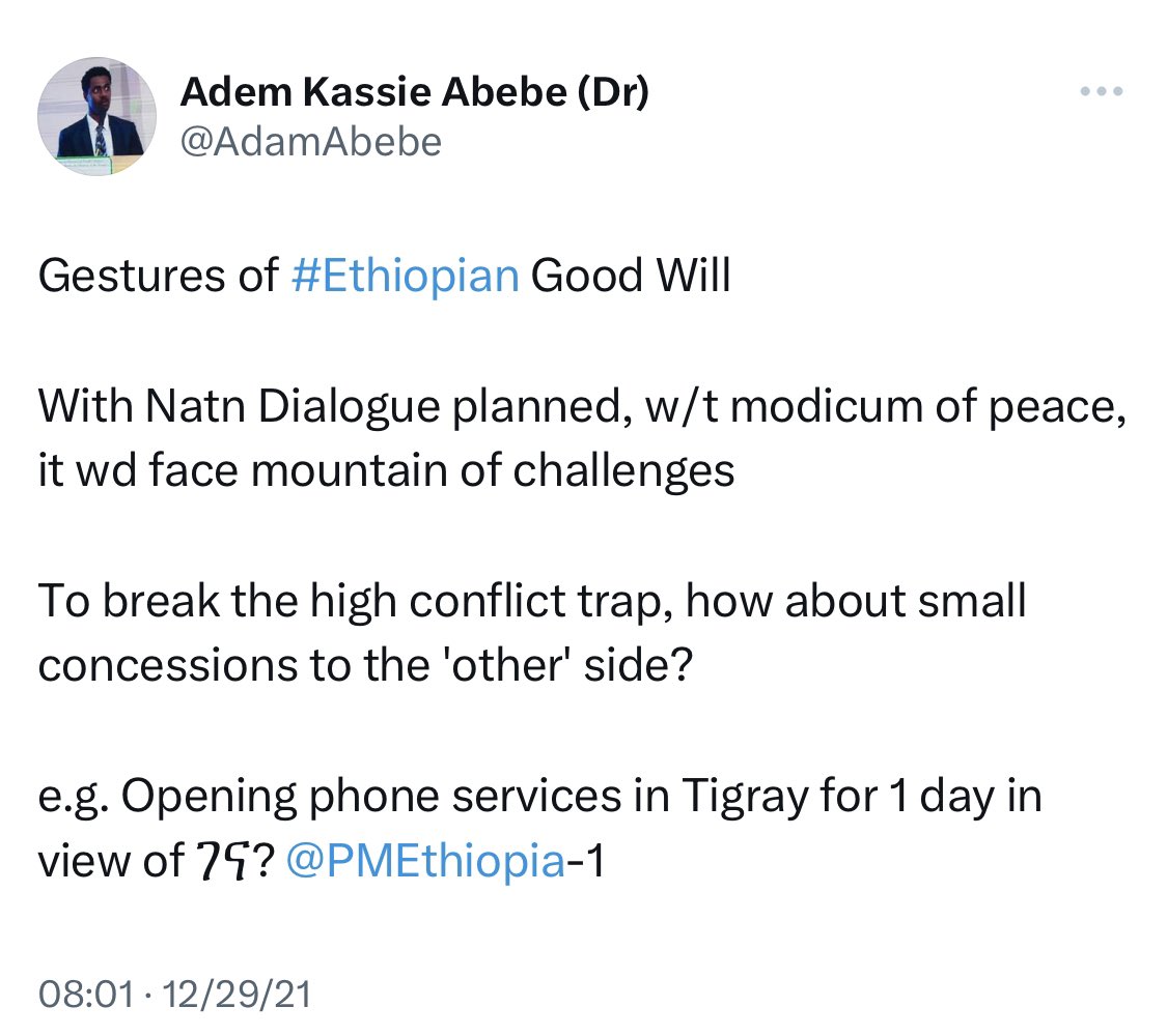 sirarwa's tweet photo. #ClownOfTheDay 

Behold the hypocrisy of the stir-fried nitwit @AdamAbebe.

And beware the 🤡 with a flatulent parenthetical next to their name. https://t.co/fUoOxur0FZ