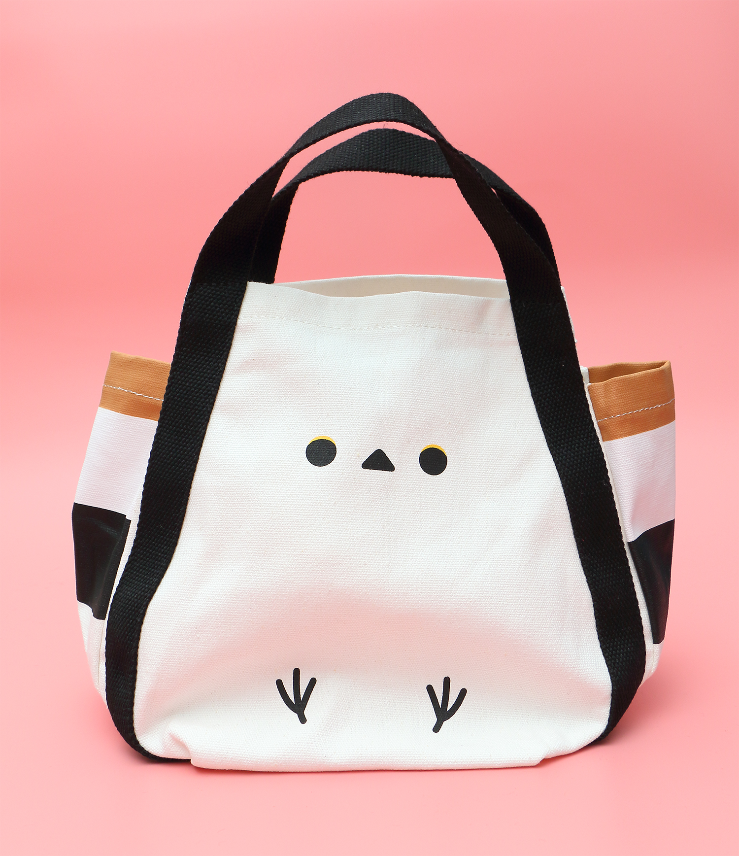 ●いちご●肩がけトートバッグ&ショルダー　もふもふすぎるシマエナガ ○いちご様専用○肩がけトートバッグ&ショルダー もふもふすぎる
