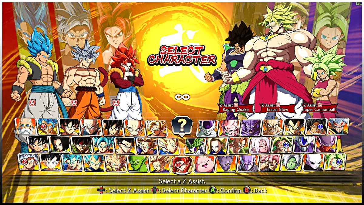 Counting fusions and body stealing…
10 Goku’s
7 Vegeta’s.