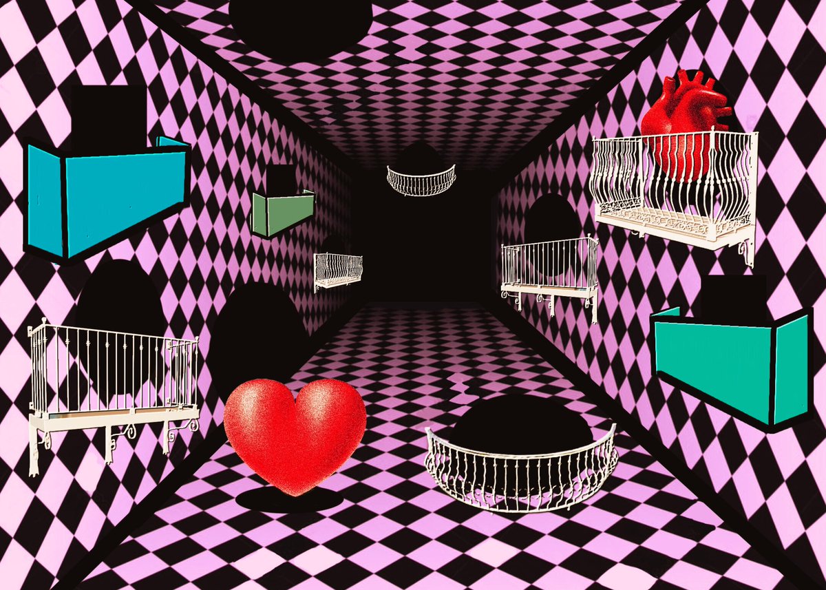 Once again, I have another beautiful NFT and poem from the magical <a href="/MsQueenEarth/">MsQueenEarth</a> !

objkt.com/asset/KT1FZTee…

A Bigger Room: