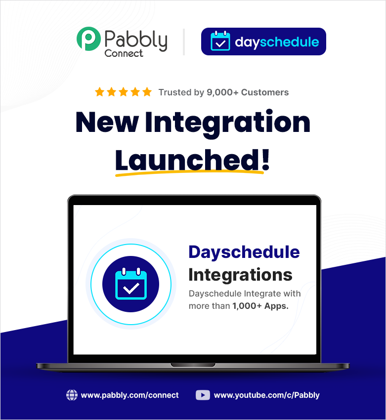 pabblyofficial's tweet photo. 🔥New Integration Launched😍
Our new integration is designed to help you work smarter, not harder.

@dayschedule  is an online appointment software that helps businesses and professionals manage online appointments &amp; meetings.

📷Learn more :
https://t.co/bhp4PXqF4e

#pabbly https://t.co/Tdn26pTlMc