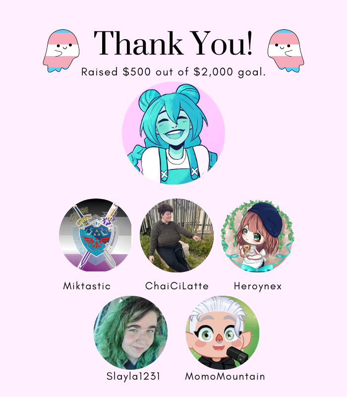 sinarynn's tweet photo. 👻 THANK YOU 👻

Thank you to those that have helped donate to @littlghostling's mutual aid and to the streamers that helped stream the event! We managed to get $500 raised out of the $2,000 goal 🎉 

Please consider further supporting Ghostie so Ghostie can keep streaming 💪 https://t.co/eHW6h2AmZj
