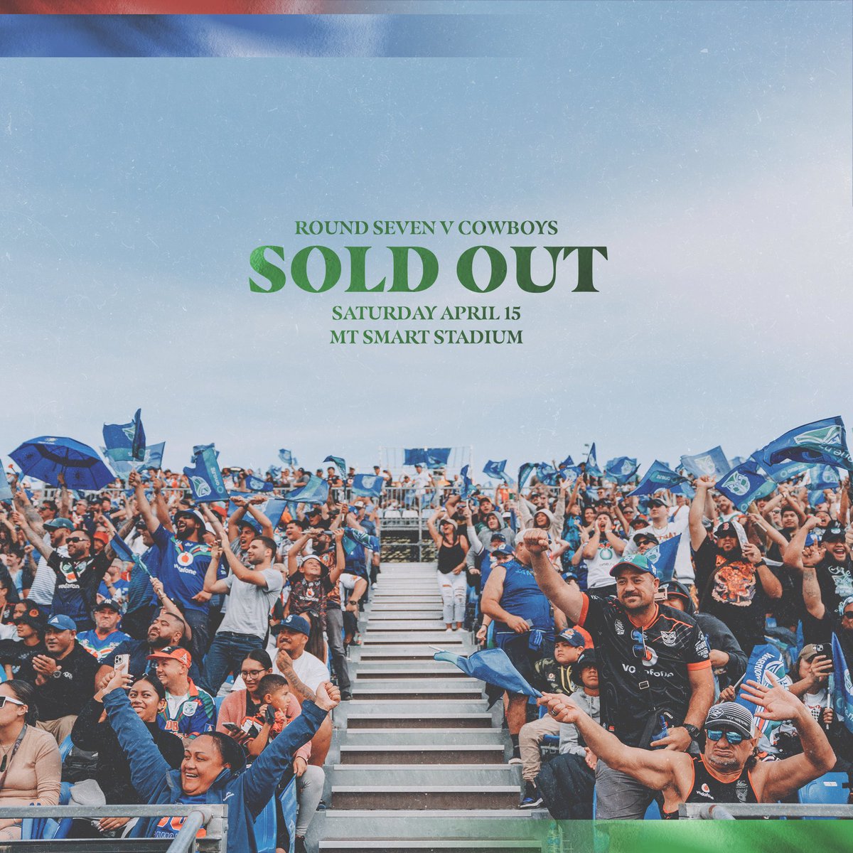 FULL HOUSE! 🏠😍

This afternoon’s match against the Cowboys has officially sold out.
