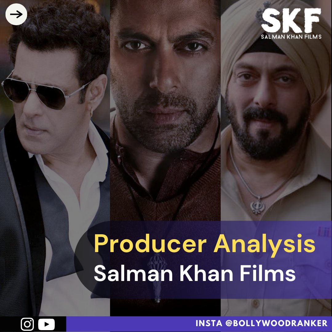 CineRanker's tweet photo. Analysing #SalmanKhan's Production company #SalmanKhanFilms before the release of #KisiKaBhaiKisiKiJaan
We hope the company focuses on diverse stories, storytellers & actors
Full Post on Insta
#BRPosts #BRAnalysis
@SKFilmsOfficial @BeingSalmanKhan https://t.co/KJ5mbnO8t4
