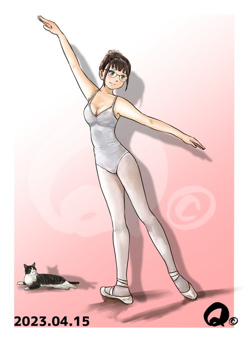 チュチュ&ティアラ無しバージョン🩰
コレはコレであり😱 