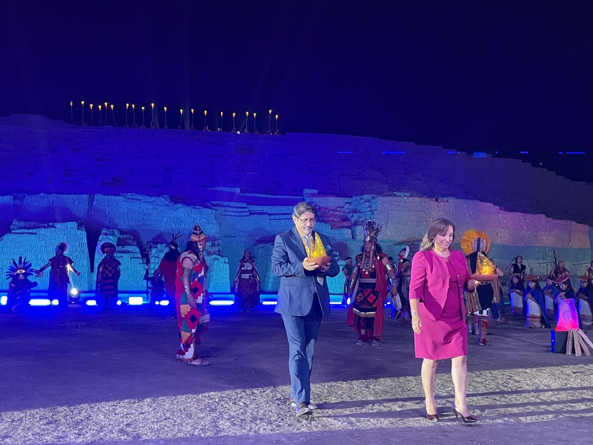 NLintvelt's tweet photo. Cusco nos regaló, en la Huaca Pucllana (@MuniMiraflores), una vista previa de las fiestas de Inti Raymi, que se celebrarán en Cusco el 24 de junio. Hermoso y mágico! 🤩
@presidenciaperu https://t.co/HCMW4j0lHg