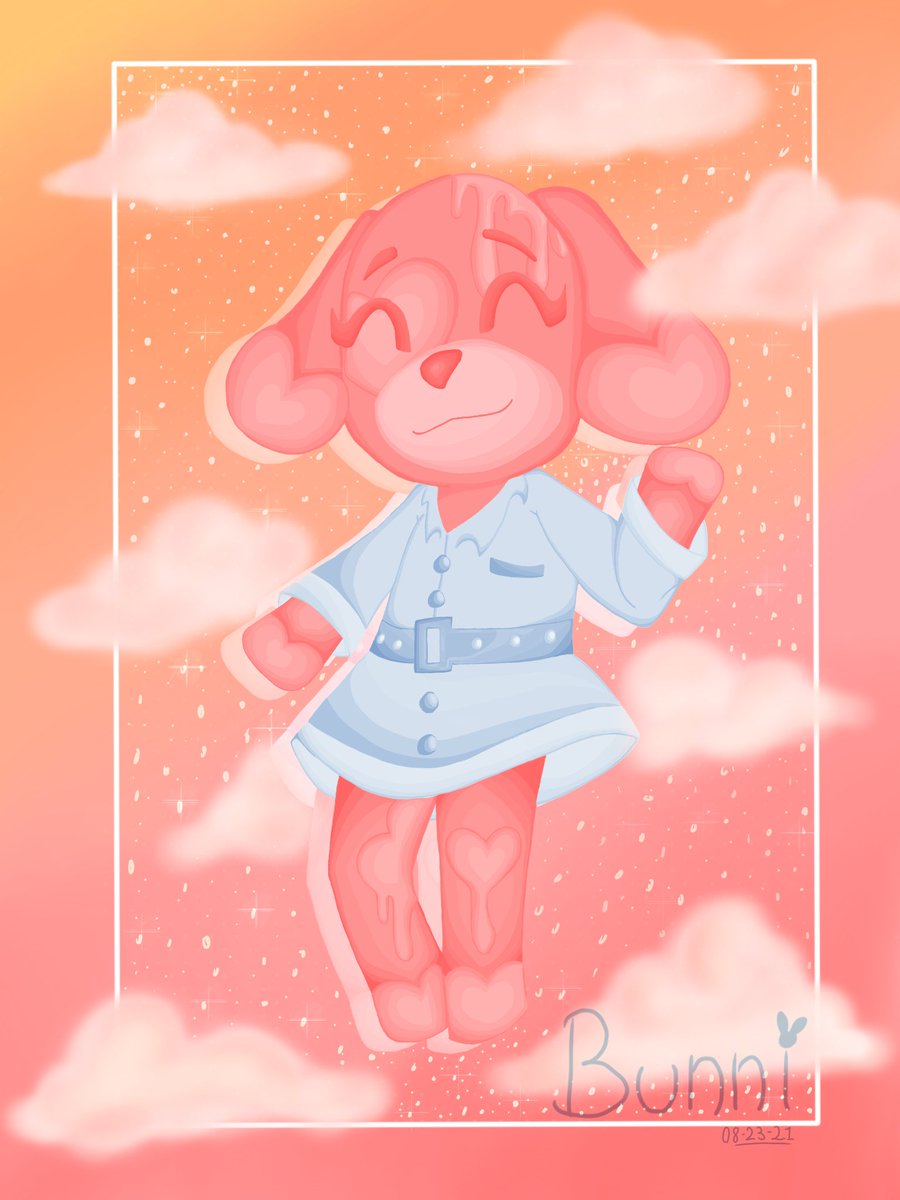 izzyluvsyou811's tweet image. 🐇🌼#pinkslime from #SlimeRancher as a #AnimalCrossingNewHorizons villager! 🐇🌼
🌼Program used: #Procreate 🌼
#ArtistOnTwitter #illustration #ACNH #SlimeRancher