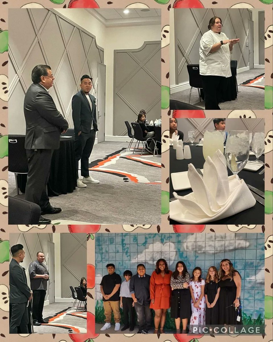 CCSDEngage's tweet photo. 5th graders from Lake ES had the pleasure of learning etiquette from some amazing food and beverage experts at @SAHARALasVegas. They learned so much and enjoyed a delicious meal!  
Reposted from @lakelionslv
@ClarkCountySch @CCSDFoodService #WeAreCCSD #CCSDEngage #CCSDCommunity https://t.co/msCbSiJgzR
