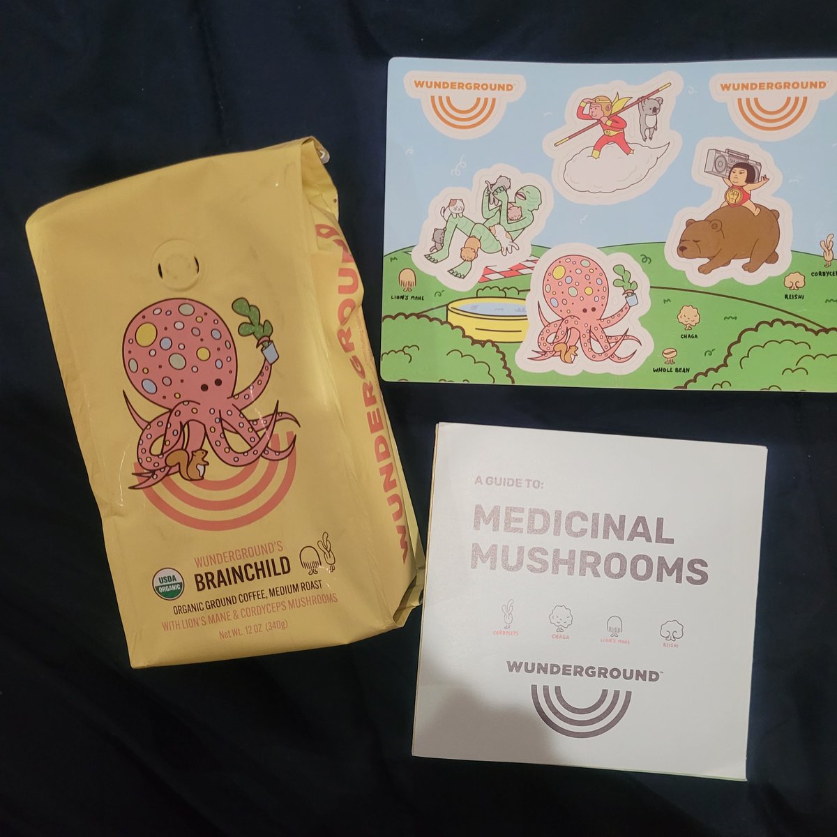 Moonpay's widget decided to freeze on me toward the end of <a href="/natparksnft/">Natparks Community</a>'s auction of a few 1:1 <a href="/wgroundcoffee/">🍄 Wunderground ☕️</a> NFTs, but I'd say this arriving in the mail is a nice consolation prize 🙃😋🍄☕🐙