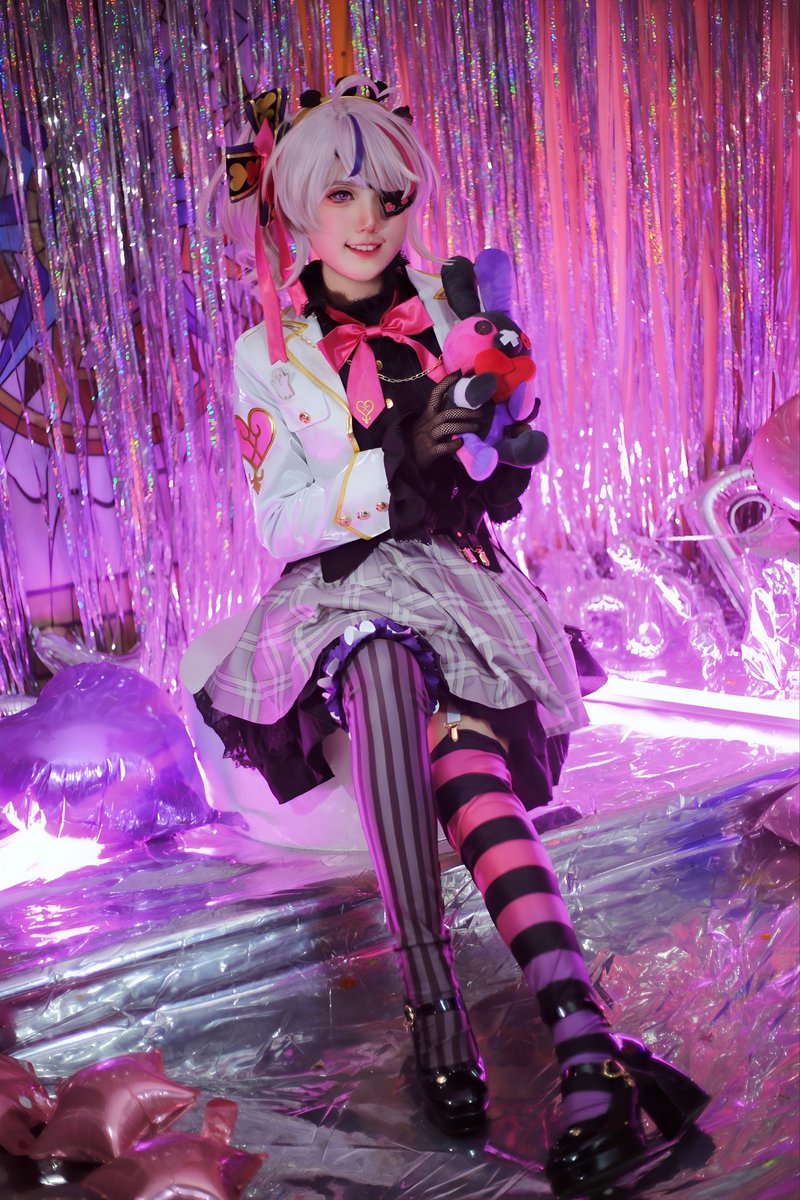 Milkshake0305's tweet photo. 🐰❤️‍🩹
📷：云萧
 #MariArt #mariamarionette #cosplay #cos #NIJISANJI_EN https://t.co/xA6krQBYvh