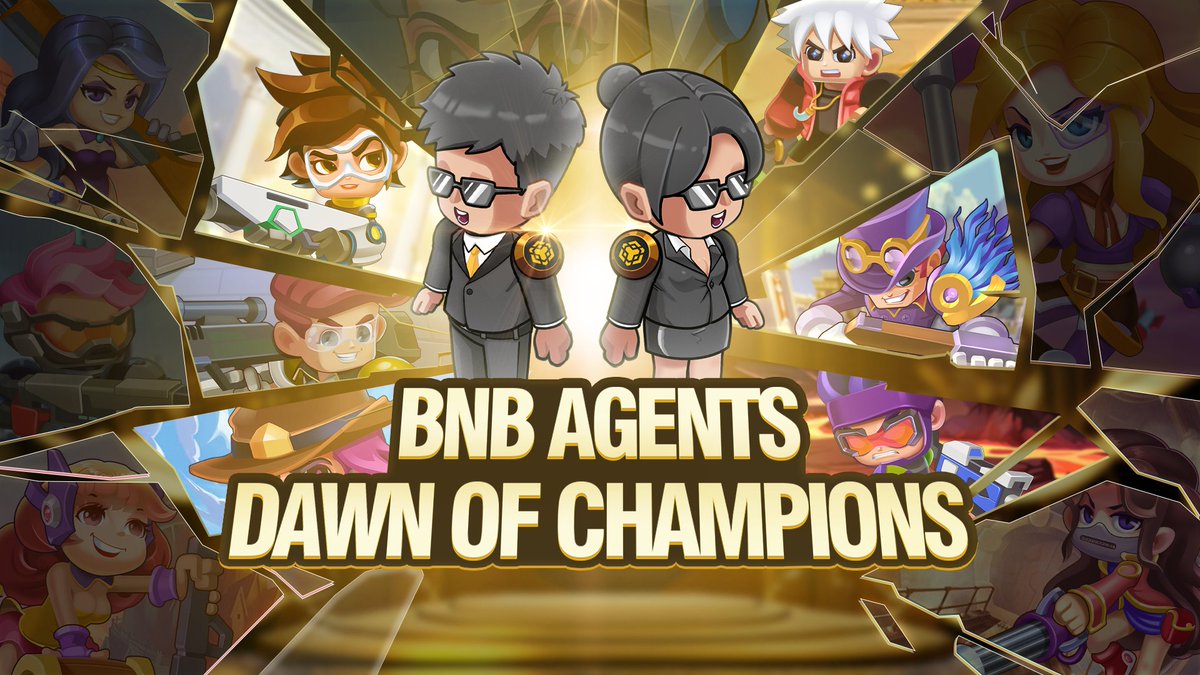 MysticTreasure_'s tweet image. ⚱️ JOIN THE EXCITEMENT: BNB AGENTS - DAWN OF CHAMPIONS ⚱️

Attention all gamers! Get ready for the launch event of the month &quot; BNB Agents - Dawn of Champions &quot; is finally here!