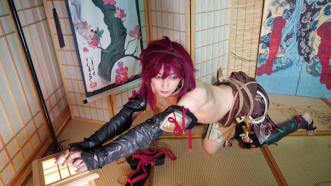 给被缚的小鹿的休息时间  （ps:胳膊上还留着绳痕ww  #鹿野院平藏 #原神cos #Genshin  ＃绳缚 https://t.co/4x7B6W9lG1<a href="/tag/%E9%B9%BF%E9%87%8E%E9%99%A2%E5%B9%B3%E8%97%8F"class="tags">#鹿野院平藏</a><a href="/tag/%E5%8E%9F%E7%A5%9Ecos"class="tags">#原神cos</a><a href="/tag/genshin"class="tags">#Genshin</a><a href="/tag/%E7%BB%B3%E7%BC%9A"class="tags"><span>#绳缚</span></a>