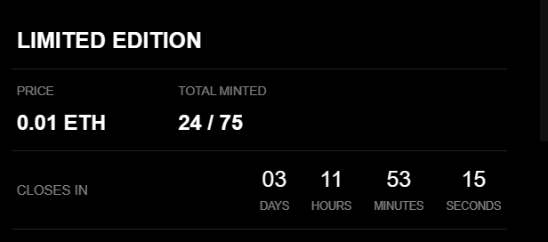 Also i forgot but a week ago i actually extended the duration for the mint (because i was so inactive at the end parts hflasfhsfh)!! There are still three days left to claim~