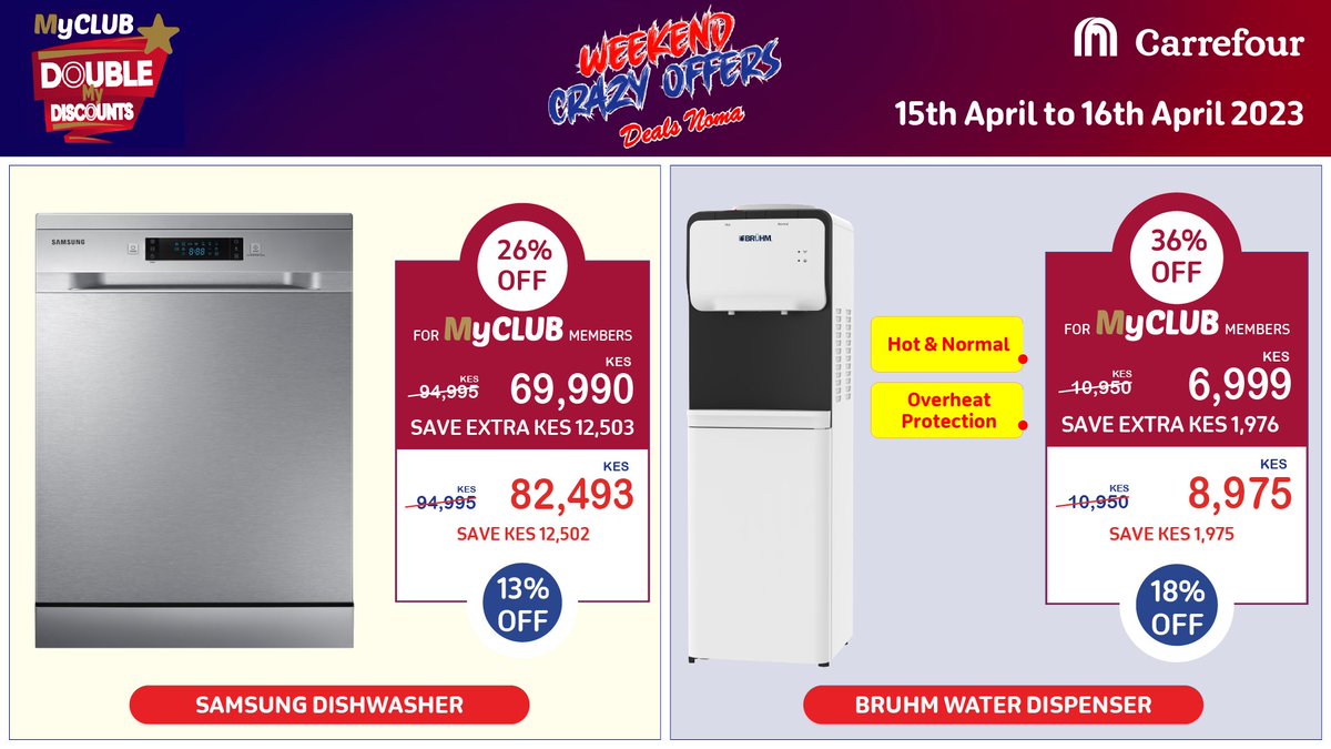 Carrefour Kenya on Twitter "Ready for the weekend? Don't miss out on our amazing weekend crazy