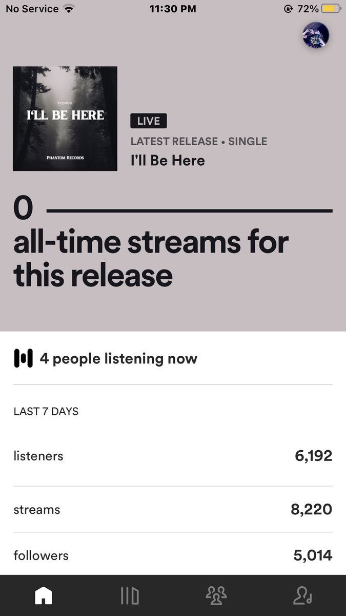 TheRealKapable's tweet photo. “I’ll Be Here” just dropped on all streaming platforms! ‼️

Go stream and Share! 🗣️💯

Appreciate everyone ✊🏼🫡

#NF #HOPE #Music #HipHop #Rap #Spotify #AppleMusic #YouTubeMusic #Nashville #Louisville https://t.co/loEcDrN7nX