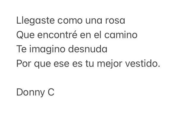 Quien inspiró a Neruda?
No sé. Pero se que Neruda a Juan Luis y Juan Luis me inspiro a mi.
Para hacer este versito.