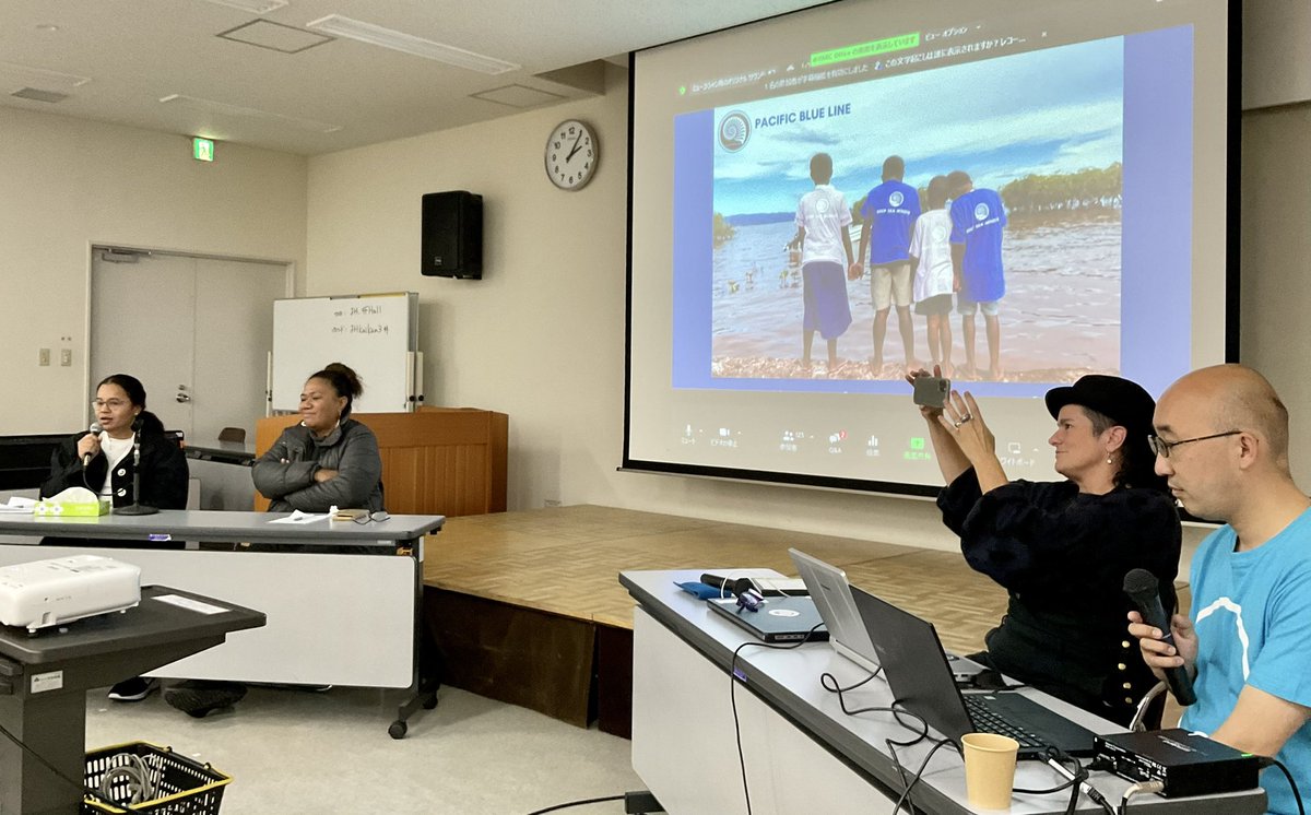 pacblueline's tweet photo. Wealthy corporations frame #DeepSeaMining as a solution to economic growth for Pacific countries. But this destructive industry disregards the spiritual and cultural importance the #PacificOcean has for our people.
#PacificBlueLine #BanDSM #BanToProtect #StopOceanCrime https://t.co/kcnEfUninX