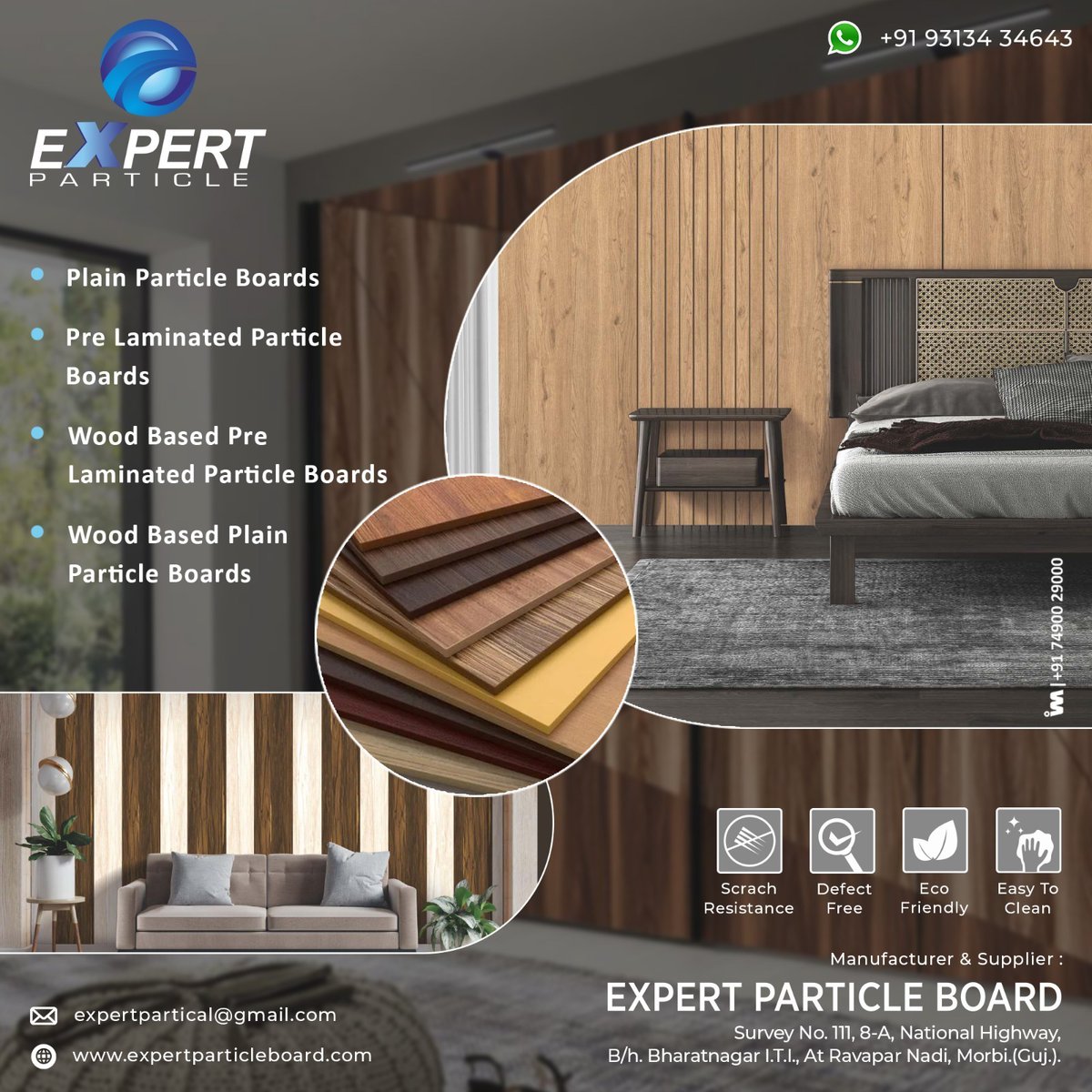 ibais_wooden's tweet image. Expert Particle Board - Morbi 

Customer Care: +91 93134 34643

For Enquiry via Whatsapp Click:
ibais.biz/9313434643/
.
#prelam
#particleboard #Board #laminate #laminatesheet #woodpanel #wallpanel