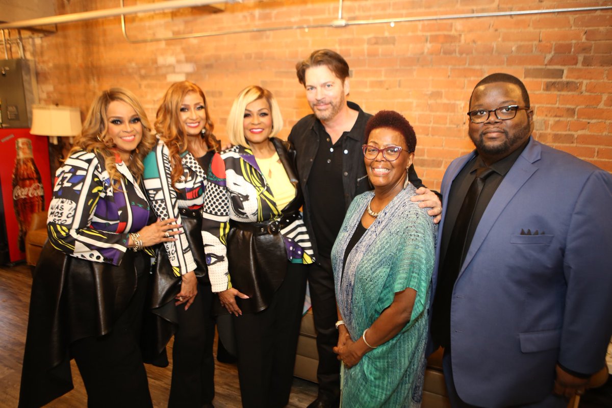 debsmithpollard's tweet photo. Dr. Braxton Shelley (far right) created a week-long event spotlighting The Clark Sisters and the late Dr. Mattie Miss Clark. It ended with a stellar concert with Harry Connick Jr and yours truly (one of the invited speakers) fanning out! ❤️❤️❤�� https://t.co/vLSsydXnQl