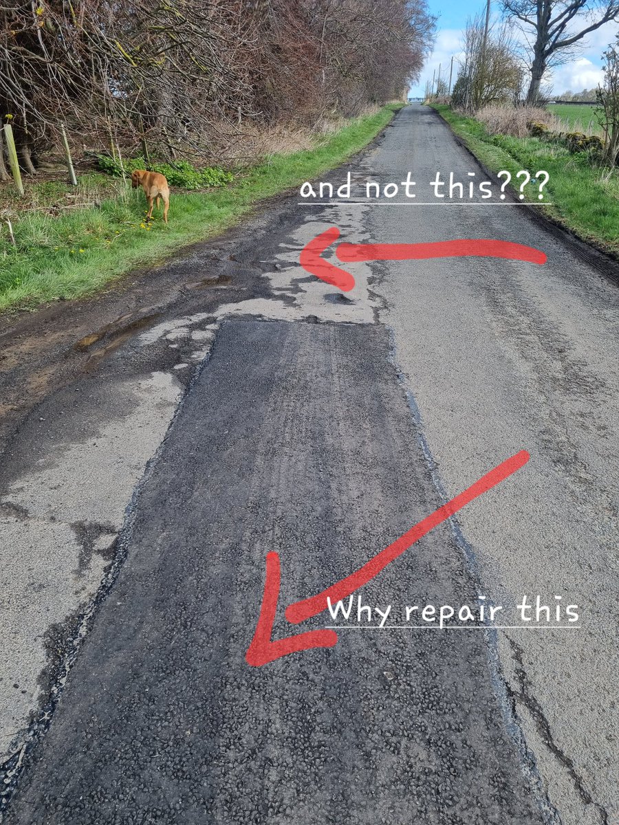 You have to wonder who makes the decisions on these things?? #potholes @midgov