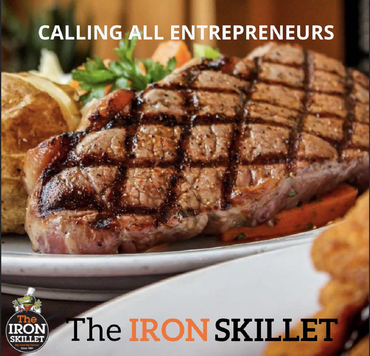 ironskillet6's tweet photo. Time to get your career going with The Iron Skillet. #greatfood #greatflavour #business     #foodfranchisesontario #restaurantsontario #franchises #franchisesontario
#buyarestaurant #foodfranchises #restaurantsforsale #buyafoodfranchise #womeninfranchising #franchisesforwomen https://t.co/1uj3AZ3B3C