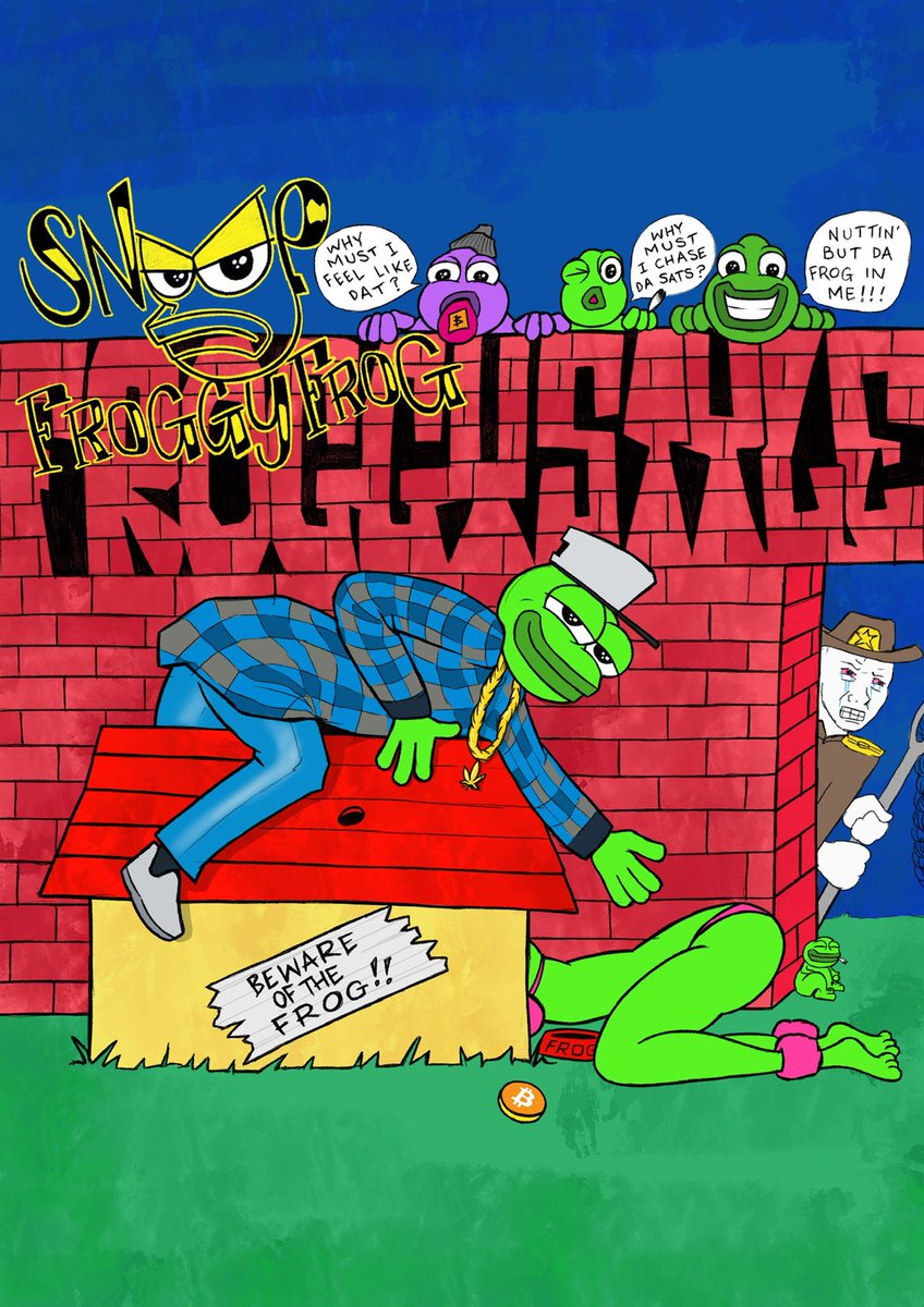 GM 🐸💨💨

Snoop Froggy Frog 🐸👀💨

Dispo is open - 0.00022btc each 
xchain.io/tx/b3c5a234f9d…

#Bitcoin