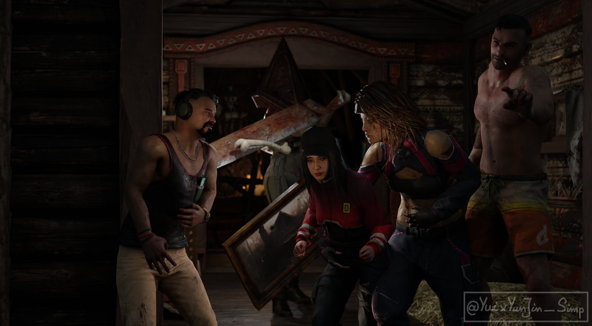 I decided to put there the most played characters from my side 🙏

#DeadbyDaylight #DeadbyDaylightfanart #dbdfanart #yunyui #yuikimura #yunjinlee #davidking #jonahvasquez #pyramidhead