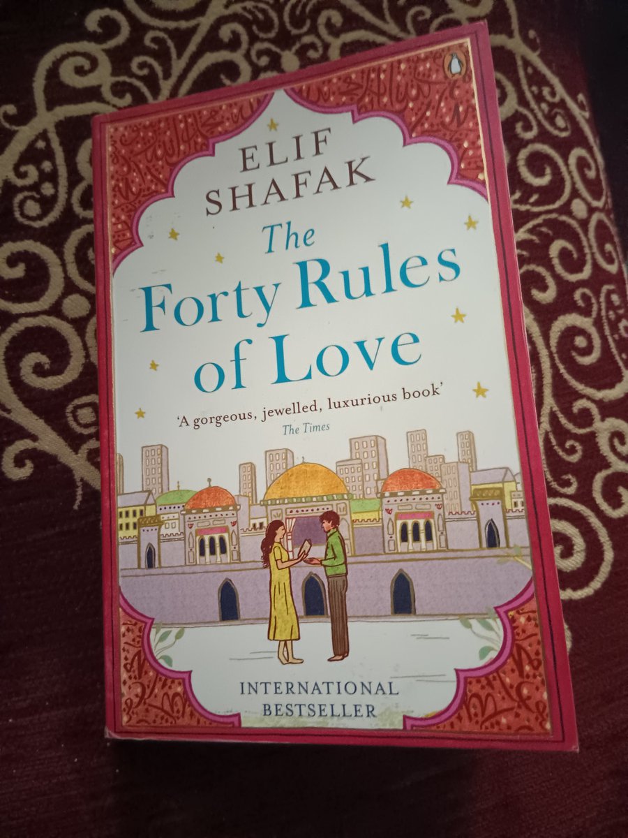 Bhagya1391's tweet image. Just completed this book. My experience was not great. Didn't like the characters much. #readingcommunity #Reading #fortyrulesoflove