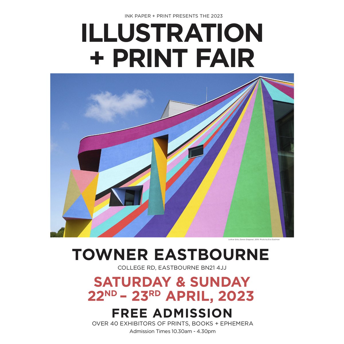 INK PAPER + PRINT (@ink_paper_print) on Twitter photo One week and counting until the INK PAPER AND PRINT Fair opens it doors <a href="/TownerGallery/">Towner Eastbourne</a> - so many amazing artists & makers taking part including <a href="/designfortoday1/">design for today</a> <a href="/HollySwainUK/">Holly Swain</a> and <a href="/edwardsandtodd1/">Gary Edwards</a> Doors open at 10.30 on 22 & 23 April - see you there! One week and counting until the INK PAPER AND PRINT Fair opens it doors <a href="/TownerGallery/">Towner Eastbourne</a> - so many amazing artists & makers taking part including <a href="/designfortoday1/">design for today</a> <a href="/HollySwainUK/">Holly Swain</a> and <a href="/edwardsandtodd1/">Gary Edwards</a> Doors open at 10.30 on 22 & 23 April - see you there!