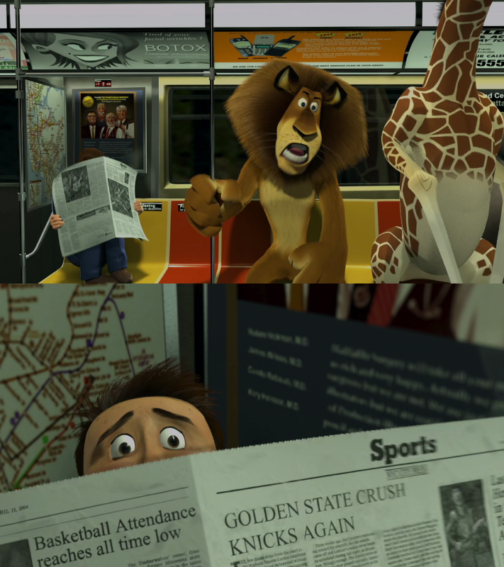 Dates in Movies on Twitter: "Apr 15th 2004 - Marty the zebra celebrated