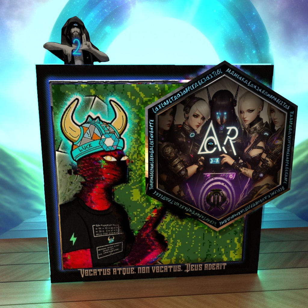 ArmandiElaion's tweet photo. Rejoice proud owner @Ziricote521! 👽😈
🔥🌌 Prepare to embark on a thrilling adventure with the third #NEoARchetype: The Cosmic Hunter! This extraordinary fusion of @CryptoArchetyps  and #NEoAngels beckons you to explore the uncharted territories of the digital realm!🌠🏹 https://t.co/fuqPCqaKEr