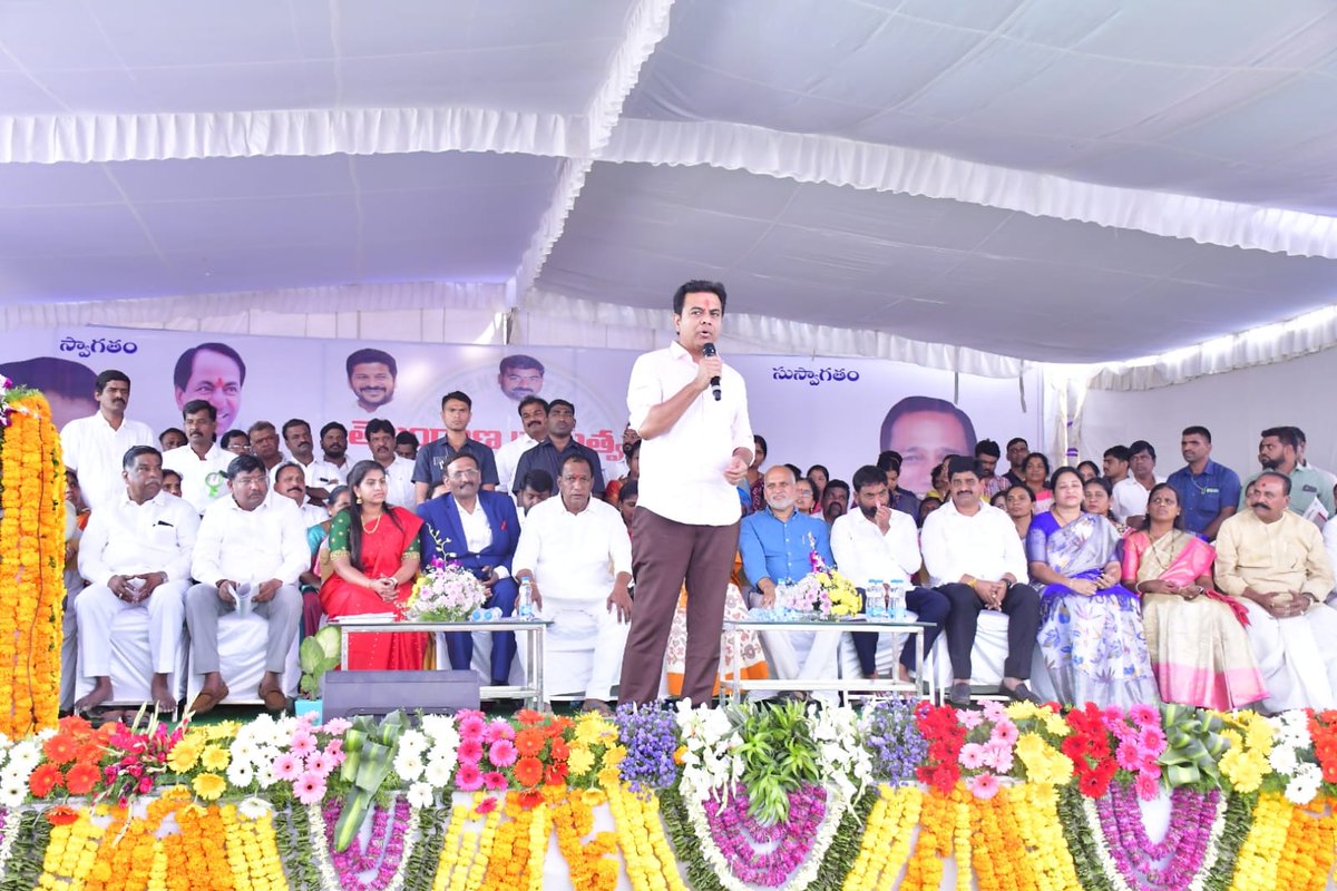 JakkaVenkat2020's tweet photo. Minister KTR inaugurated 2000 KLD Legacy Leachate Treatment Plant at Jawaharnagar Dump Yard, marking an important milestone in tackling water contamination &amp; pollution. 
This plant and a series of other steps reflect a significant investment in environmental sustainability. https://t.co/OWDQveVt15