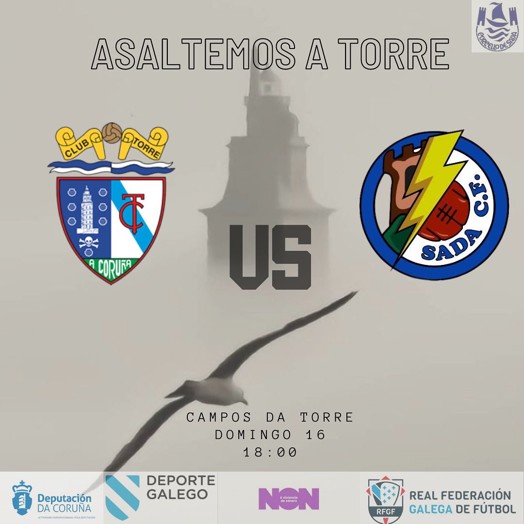 Primer Equipo | Horario Oficial 

📍Campos Da Torre

🗓16/4

⏱18:00