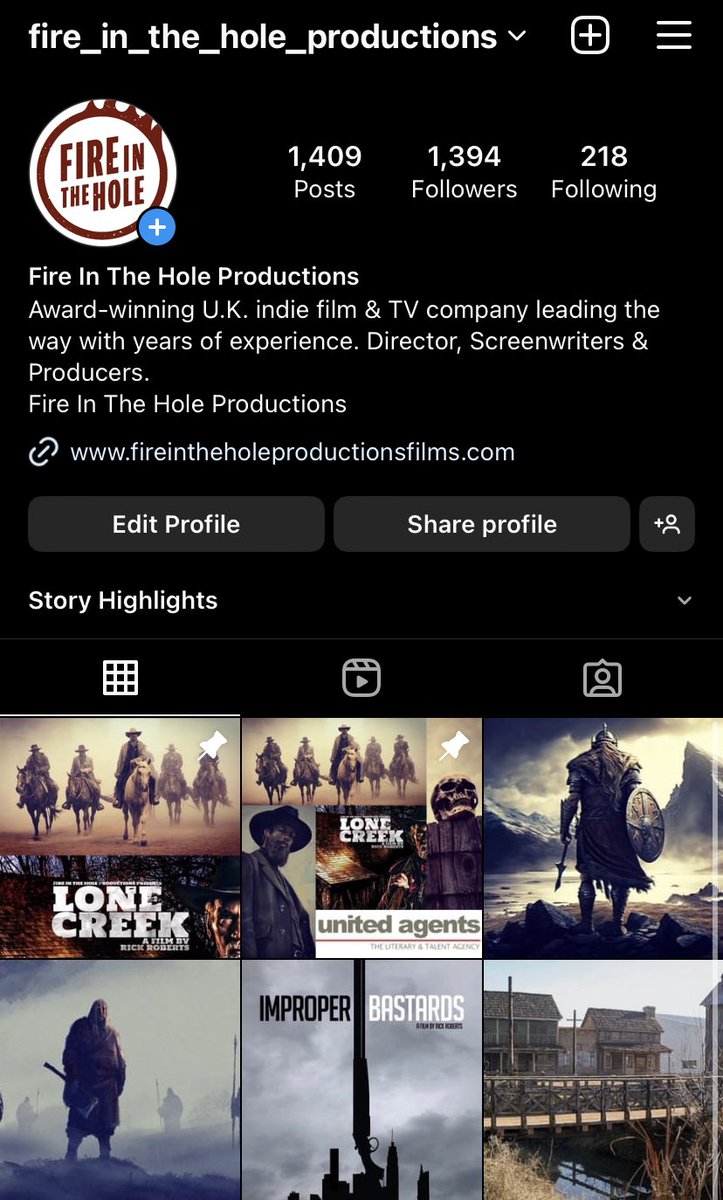 Follow us on Instagram, be great to have your support. 😊🎬

#productions #producers #Director #actor #actors #filmcrew #castings #filmmakers #productioncompany #follow #Filmlife #film #movie #support #FilmTwitter #filmmaking #writters #script #FilmProduction