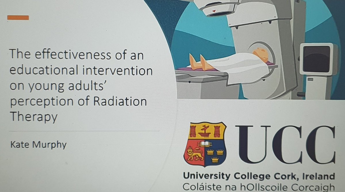 Murphy: 29.6% of students would consider #RTT as a career following intervention (5.6% pre-intervention) Definitely more work to do to promote awareness of profession, especially when we have a severe shortage of #RTTs in 🇮🇪 #Professionalupdates <a href="/iirrt/">Iirrt</a> #MIRT <a href="/UccDeptMed/">UCCDeptMed</a>