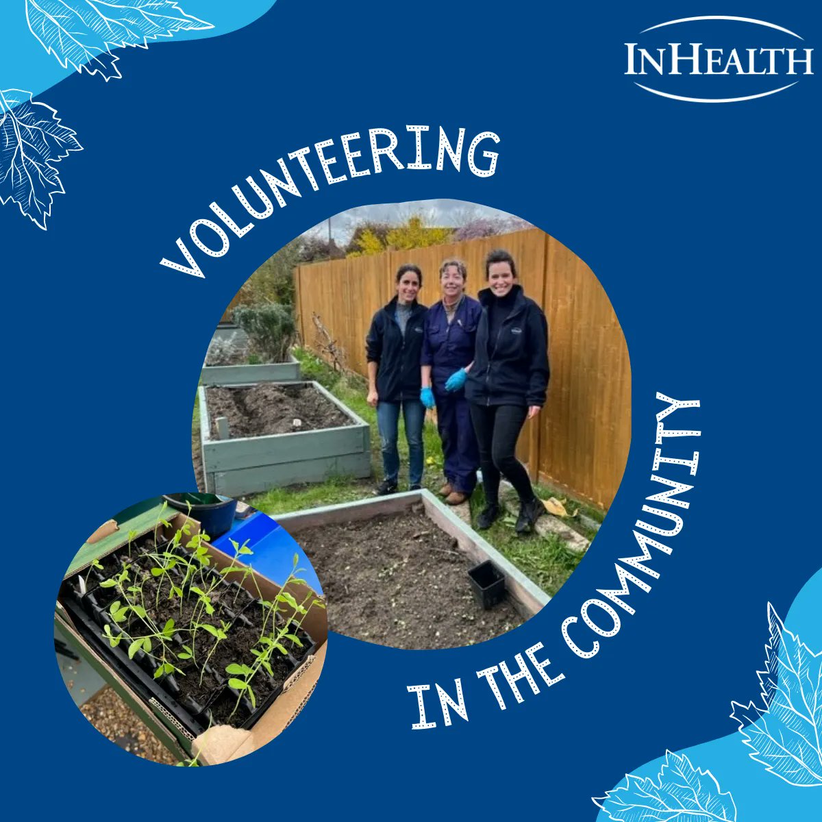 Our HR policy allows colleagues to take 1 fully paid volunteering day. This month, 2 colleagues volunteered at Pebble Brook School in Bucks, a school for young people with additional needs. The fab duo spruced up the garden where the children plant and grow food.#WeAreInHealth