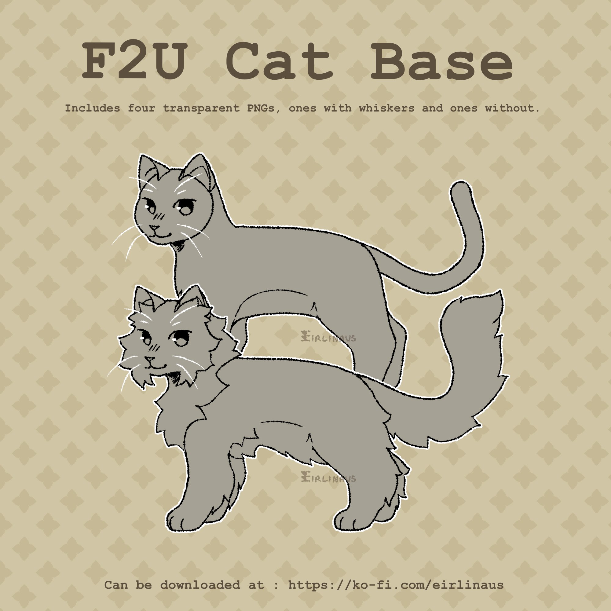 Pixilart  anime cat base by amongusisaac