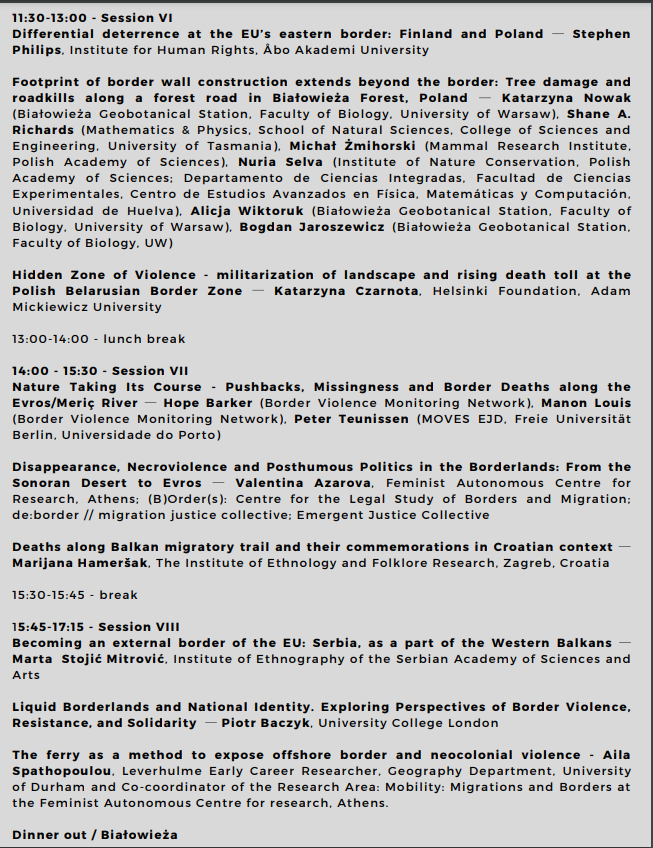 BGranicy's tweet photo. In a little less than a week, we share the agenda of our upcoming research seminar! (21-24 April)
We are beyond excited - just check out the program!
There will be a chance to meet and discuss in person and online - please register and join us! ⬇️
https://t.co/Ys8SlzAXjl https://t.co/fFDAu4xrJh