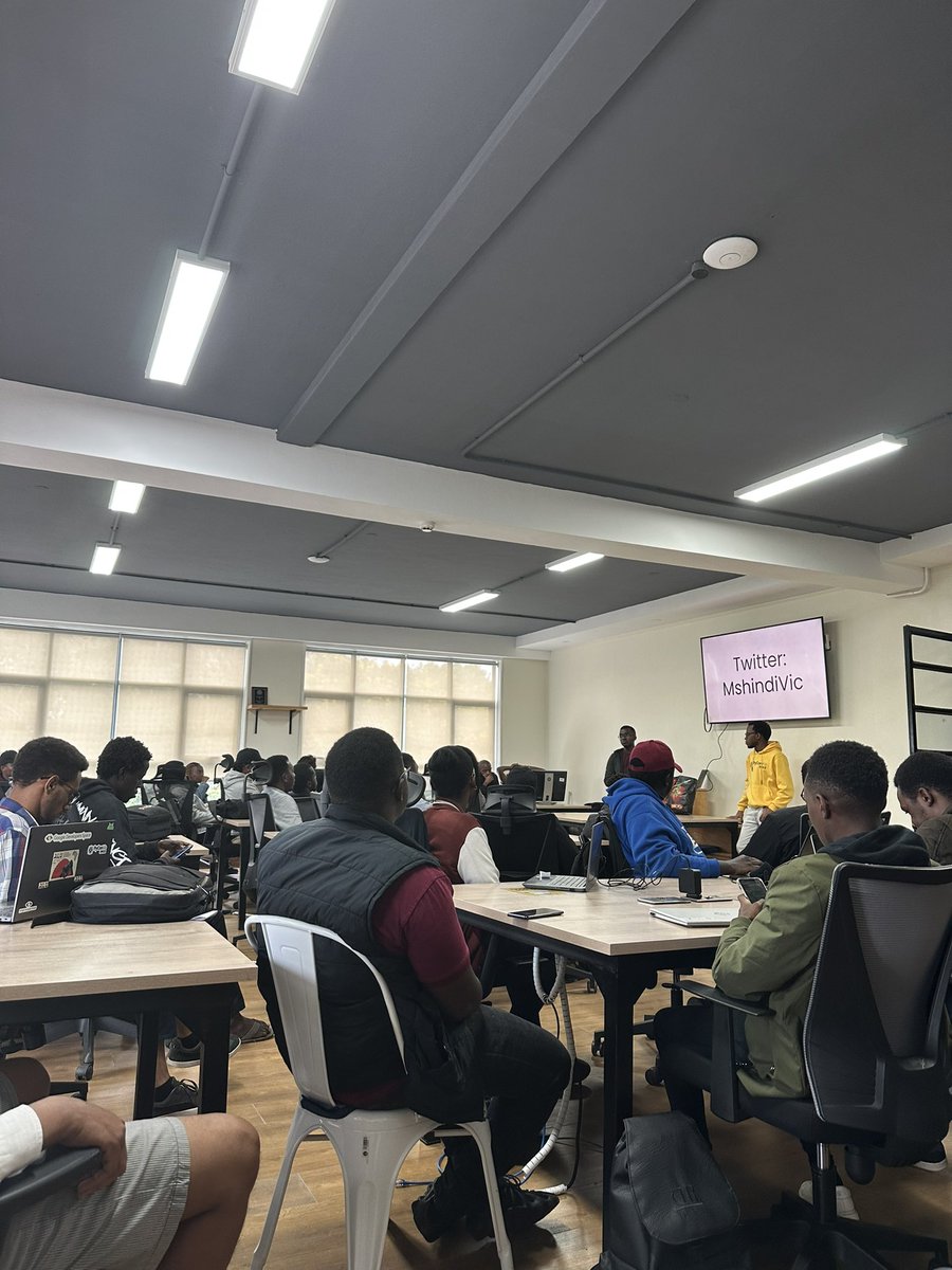 good presentation by <a href="/MshindiVic/">M²</a> on IAC with <a href="/PulumiCorp/">Pulumi</a> courtesy of <a href="/pythonairobi/">Python Nairobi</a>